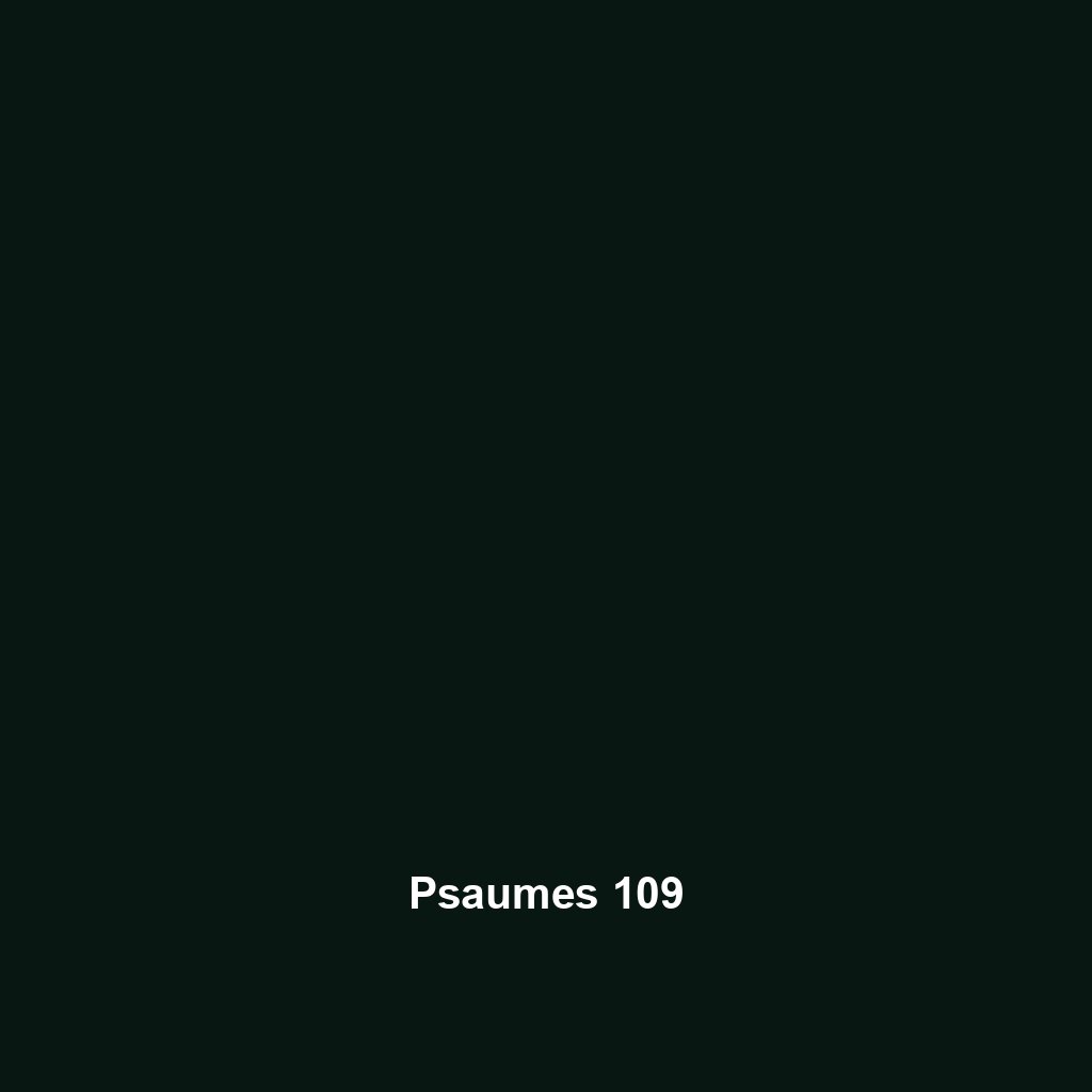 Psaumes 109