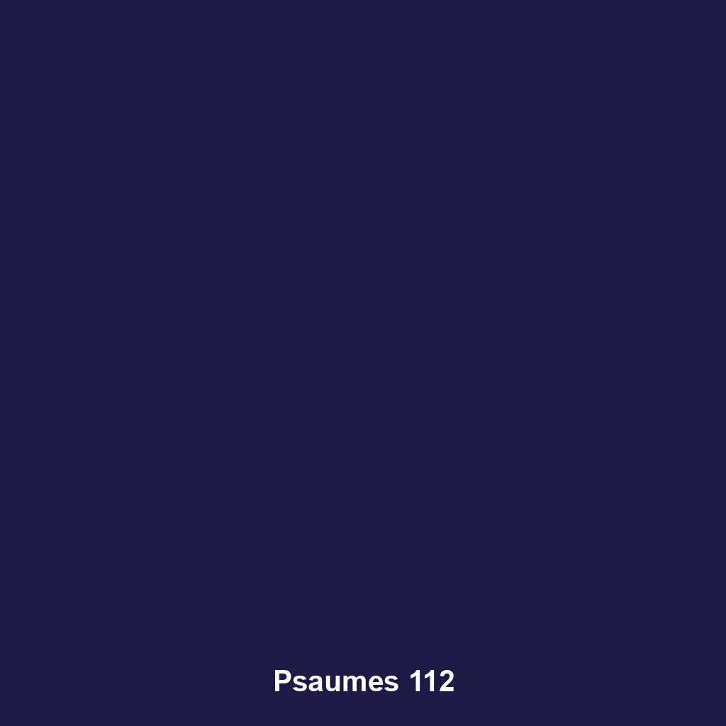 Psaumes 112