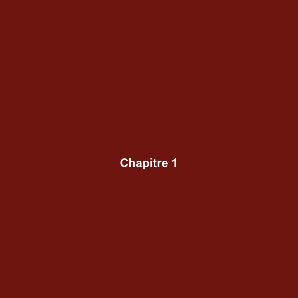 Chapitre 1