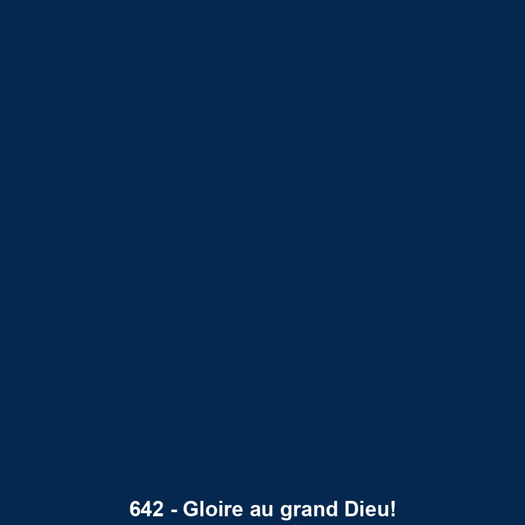 642 - Gloire au grand Dieu!
